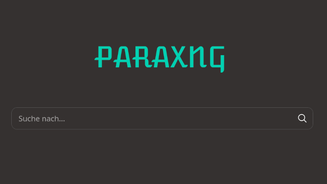 Lokal gehostete SearXNG Instanz von paranoid.is